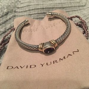 David yurman noblesse Amethyst bracelet 5mm